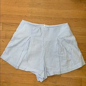 American Apparel seersucker shorts